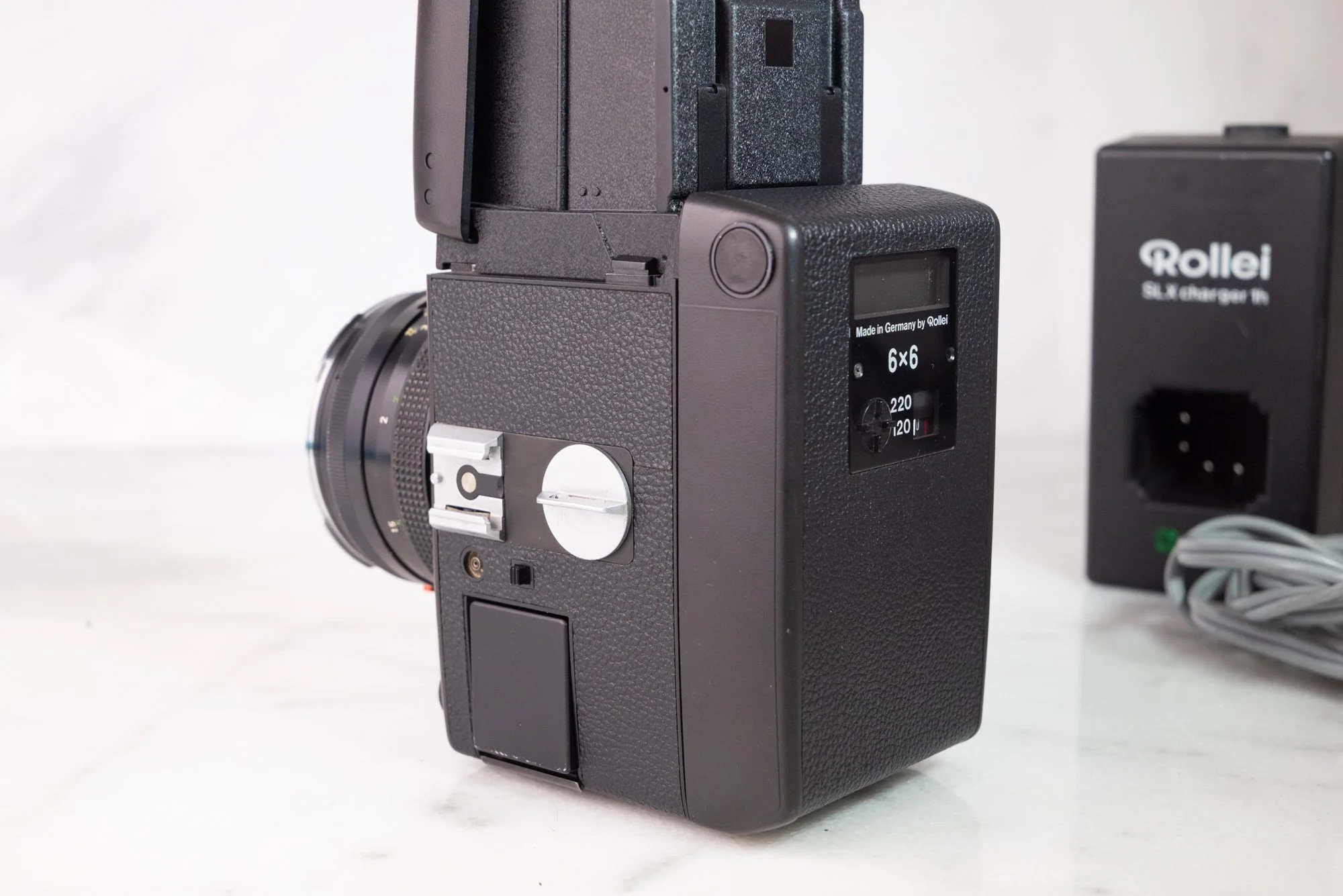 Rolleiflex SLX Medium Format Film SLR Camera with Rollei HFT 80mm
